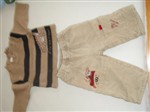 fotka svetřík a vyteplené kalhoty
