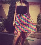 fotka Letní barevné šaty