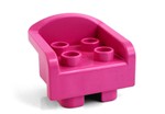 fotka Lego Duplo - křeslo růžové