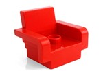 fotka Lego Duplo - křeslo červené