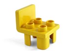 fotka Lego Duplo - židle žlutá new