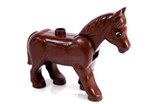 fotka Lego Duplo - kůň hnědý tmavý