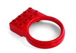 fotka Lego Duplo - držák tobogánu červený