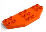 fotka Lego Duplo - křídlo oranžové
