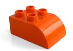 fotka Lego Duplo - tlapka oranžová