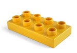 fotka Lego Duplo - traverza 4x2 žlutá