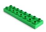 fotka Lego Duplo - traverza 8x2 zelená střední