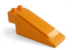 fotka Lego Duplo - sjezd k autodráze oranžový světlý