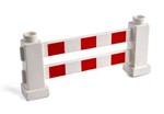 fotka Lego Duplo - plot červenobílý