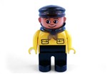 fotka Lego Duplo - strojvůdce žlutý