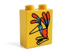 fotka Lego Duplo - potisk pták žlutý