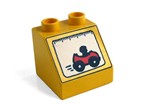 fotka Lego Duplo - potisk šikmý radar