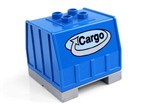 fotka Lego Duplo - kontejner modrý