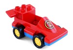 fotka Lego Duplo - auto závodní červené