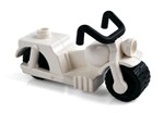 fotka Lego Duplo - motorka bílá
