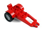 fotka Lego Duplo - přívěs na cisternu červený