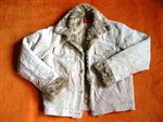 fotka Zimní manžestrová bunda s kožíškem