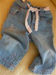 fotka Krásné džíny s pásečkem 6-9měs